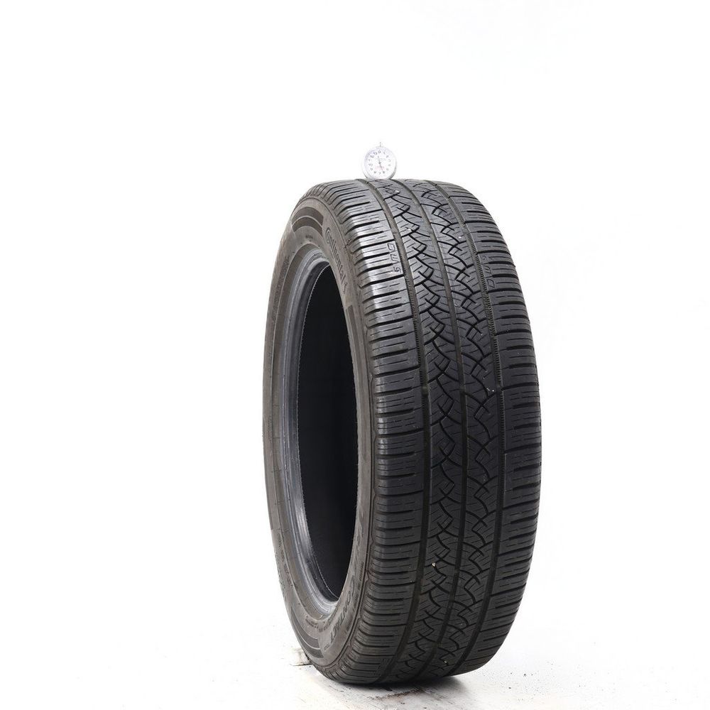 Set of (2) Used 225/55R19 Continental TrueContact Tour 99H - 6-7.5/32 - Image 1