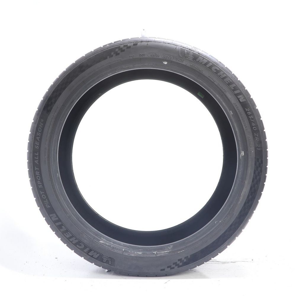 Set of (2) Used 265/40ZR21 Michelin Pilot Sport All Season 4 105Y - 7.5-8/32 - Image 3