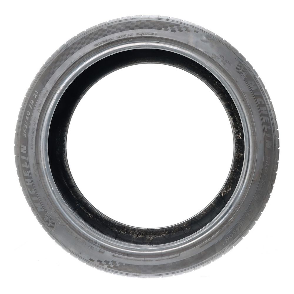 Set of (2) Used 265/40ZR21 Michelin Pilot Sport All Season 4 105Y - 7.5-8/32 - Image 6