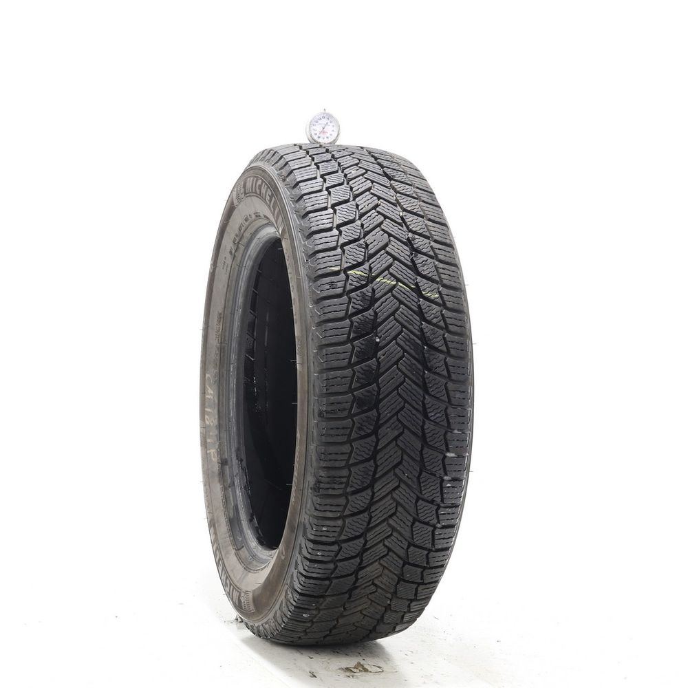Set of (2) Used 225/60R18 Michelin X-Ice Snow 100H - 8-9/32 - Image 1