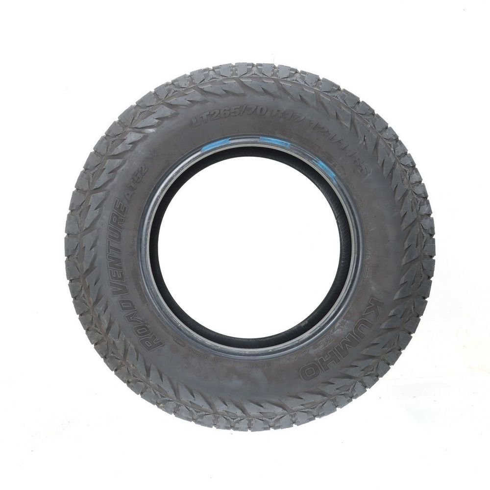 Set of (2) Used LT 265/70R17 Kumho Road Venture AT52 121/118S E - 9-10.5/32 - Image 6