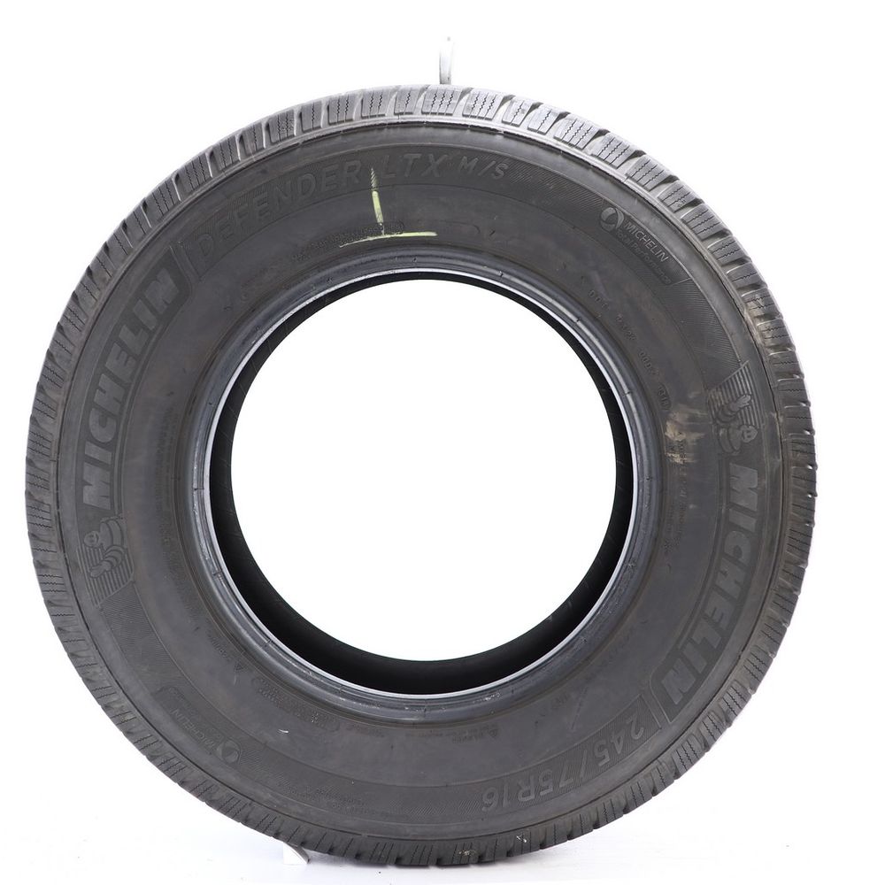 Set of (2) Used 245/75R16 Michelin Defender LTX M/S 111T - 8-9.5/32 - Image 3