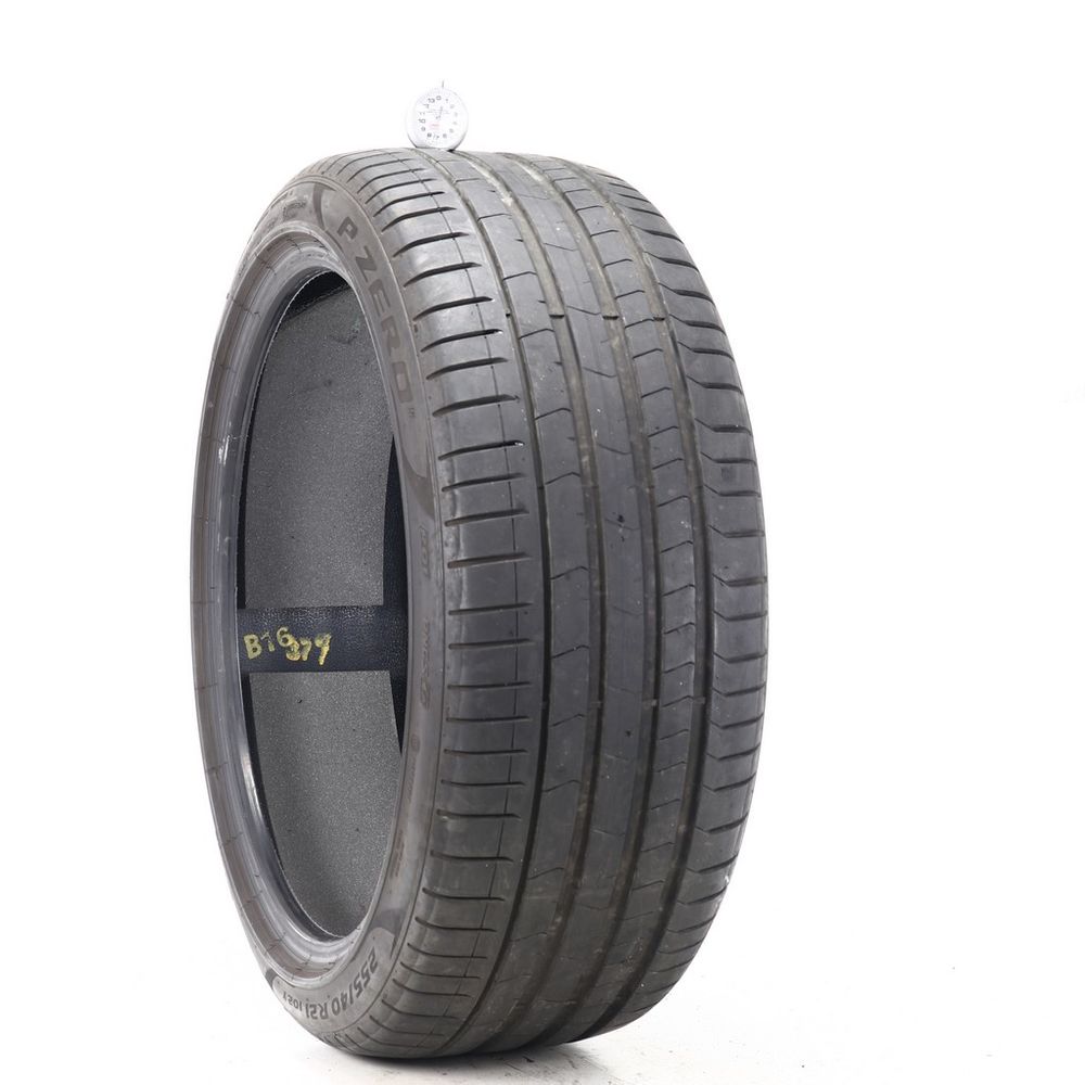 Set of (4) Used 255/40R21 Pirelli P Zero PZ4 R01 PNCS 102Y - 6-7.5/32 - Image 7