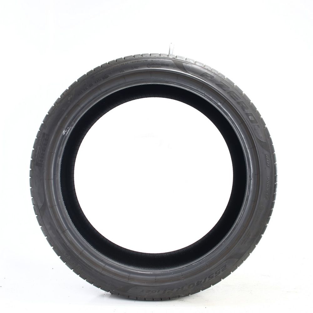 Set of (4) Used 255/40R21 Pirelli P Zero PZ4 R01 PNCS 102Y - 6-7.5/32 - Image 9