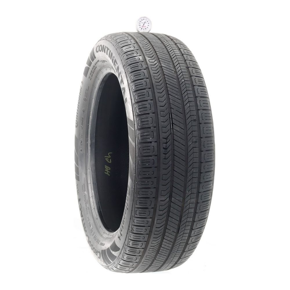 Set of (2) Used 235/55R19 Continental CrossContact RX 101H - 8-9/32 - Image 1