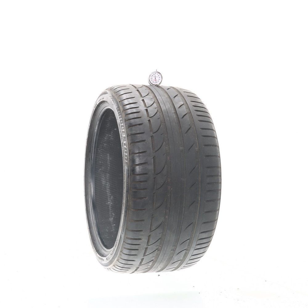 Set of (2) Used 305/30R19 Bridgestone Potenza S-04 Pole Position 102Y - 6.5-7/32 - Image 1