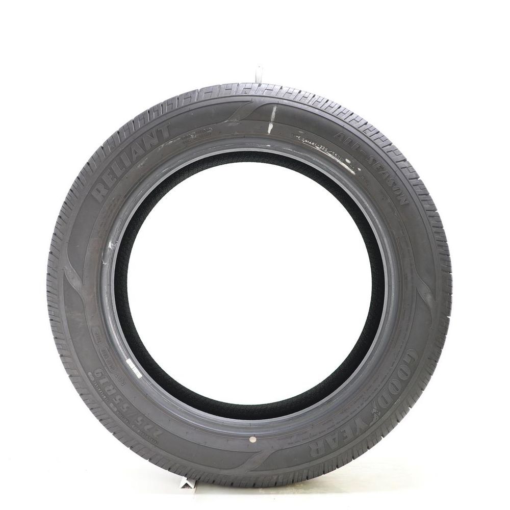Set of (2) Used 225/55R19 Goodyear Reliant All-season 99V - 9.5-10/32 - Image 6