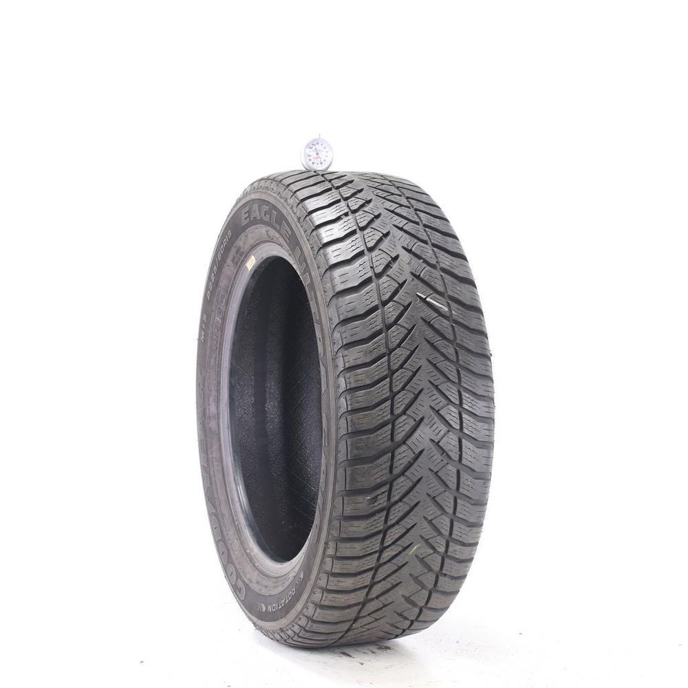Set of (2) Used 225/60R18 Goodyear Eagle Ultra Grip GW3 99V - 6/32 - Image 1