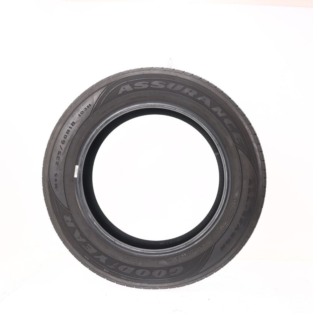Set of (4) Used 235/60R18 Goodyear Assurance All-Season 103H - 5-6.5/32 - Image 6