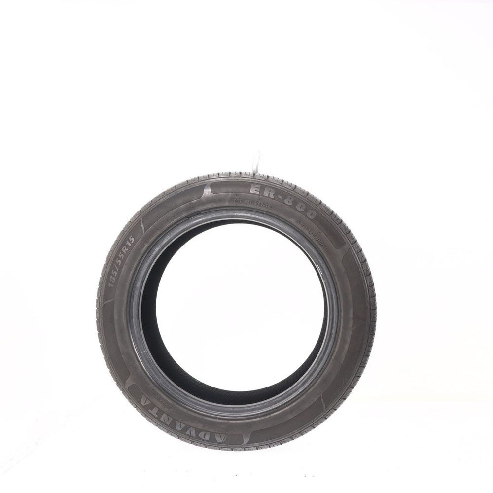 Set of (2) Used 185/55R15 Advanta ER-800 82H - 8/32 - Image 3