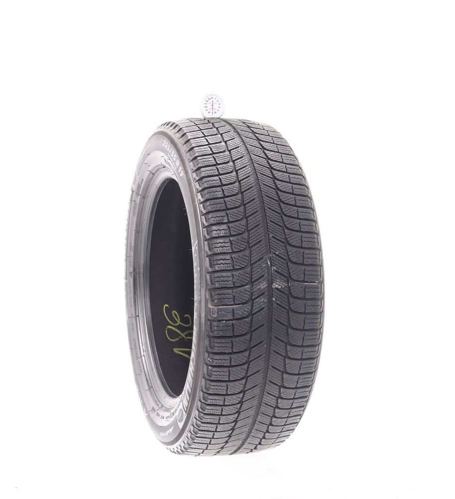 Set of (2) Used 225/55R17 Michelin X-Ice Xi3 101H - 7-8.5/32 - Image 1