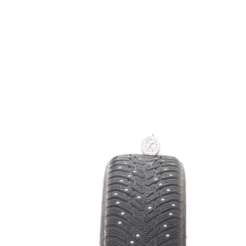 Set of (2) Used 195/60R15 Nokian Hakkapeliitta 8 Studded 92T - 7.5-8.5/32 - Image 5