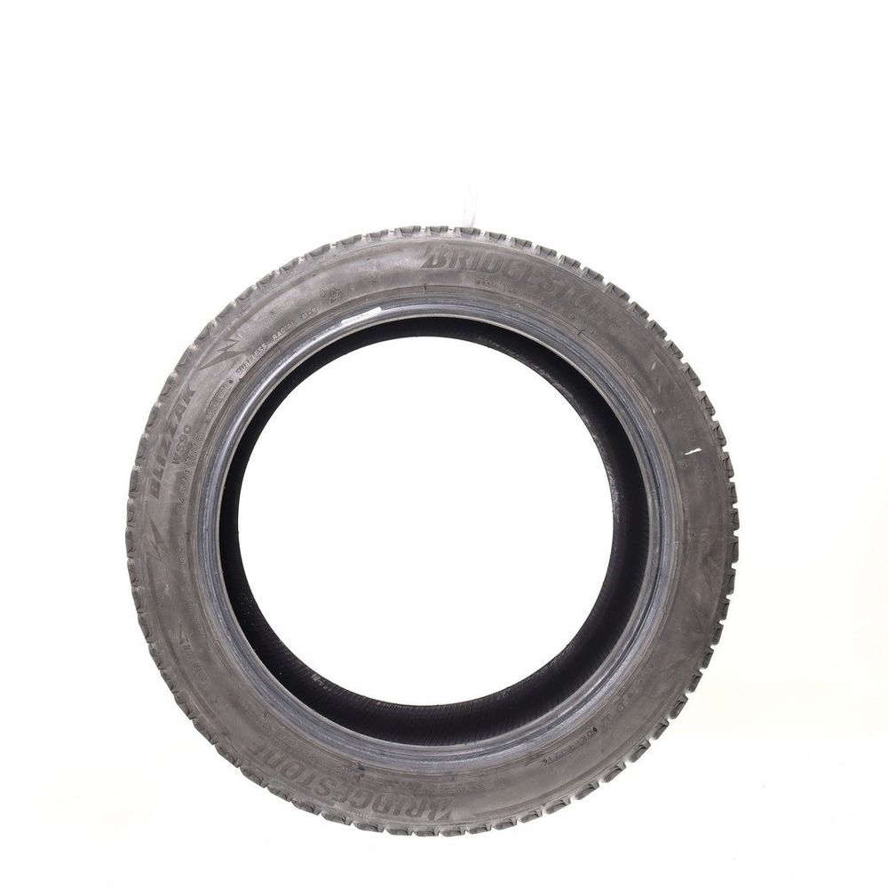 Set of (2) Used 245/45R18 Bridgestone Blizzak WS90 Studless 100H - 6.5-8/32 - Image 3