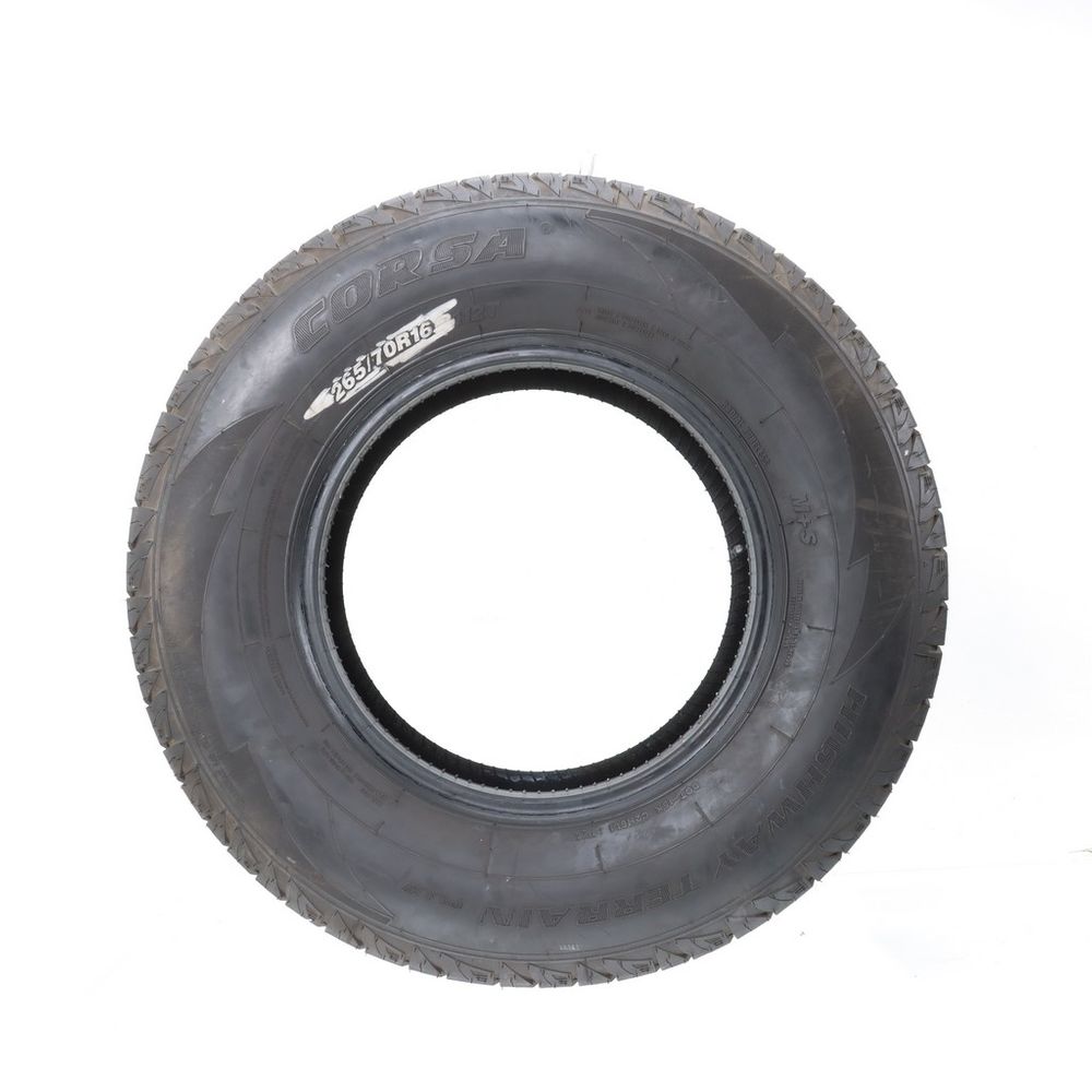 Set of (2) Used 265/70R16 Corsa Highway Terrain Plus 112T - 11/32 - Image 2