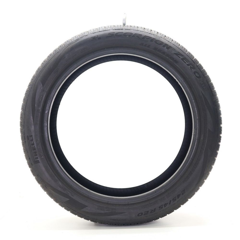 Set of (2) Used 245/45R20 Pirelli Scorpion Zero LR J 103W - 7-8/32 - Image 6