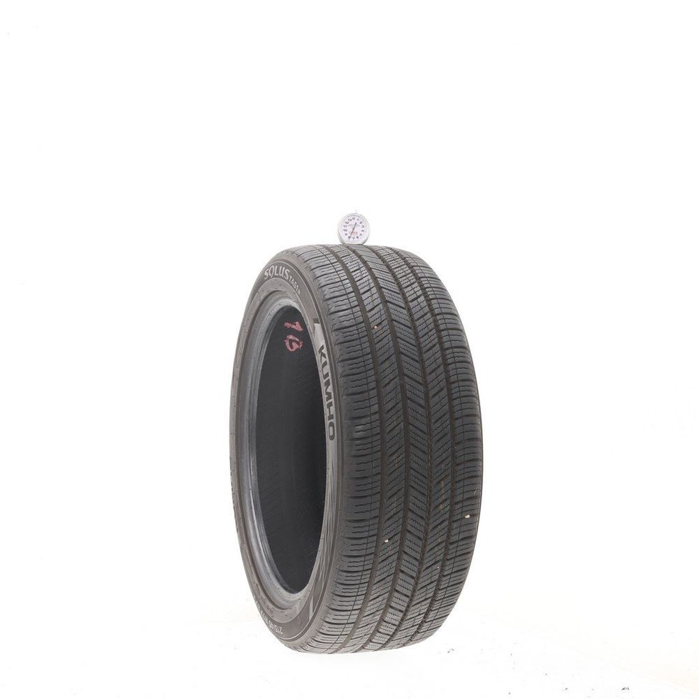Set of (2) Used 215/45R17 Kumho Solus TA51a 87V - 8-9/32 - Image 1