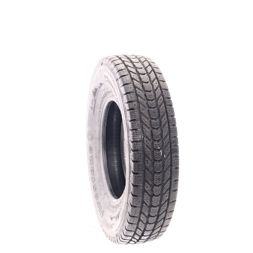 Set of (2) Driven Once LT 215/85R16 Firestone Winterforce LT 115/112R E - 16/32 - Image 1