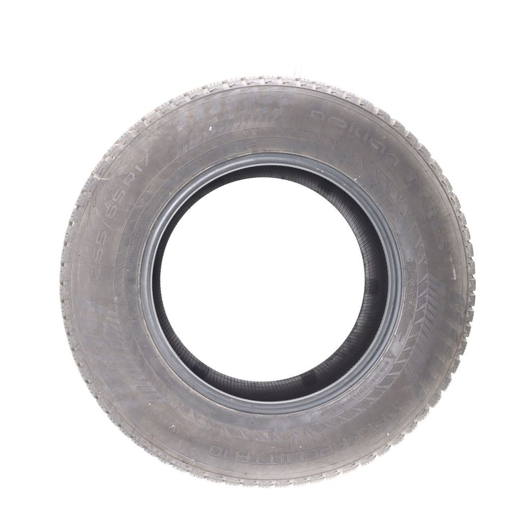 Used 265/65R17 Nokian Hakkapeliitta 10 SUV Studded 112T - 9/32 - Image 3
