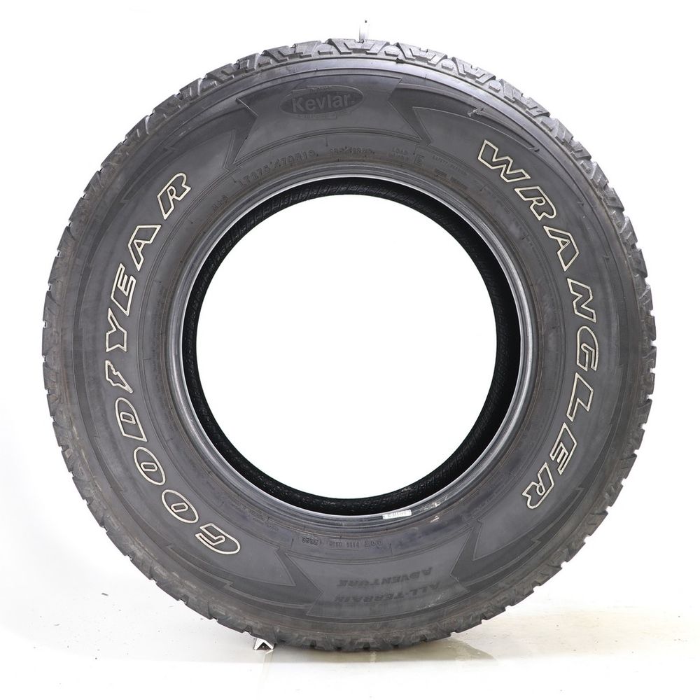Set of (4) Used LT 275/70R18 Goodyear Wrangler All-Terrain Adventure Kevlar 125/122R E - 6-7.5/32 - Image 6