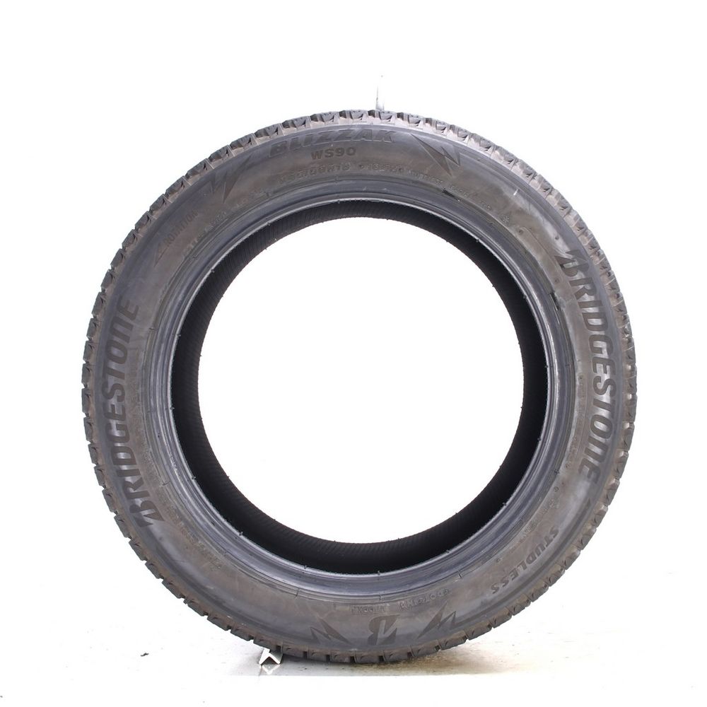 Set of (2) Used 245/50R18 Bridgestone Blizzak WS90 Studless 104H - 10.5-11/32 - Image 3