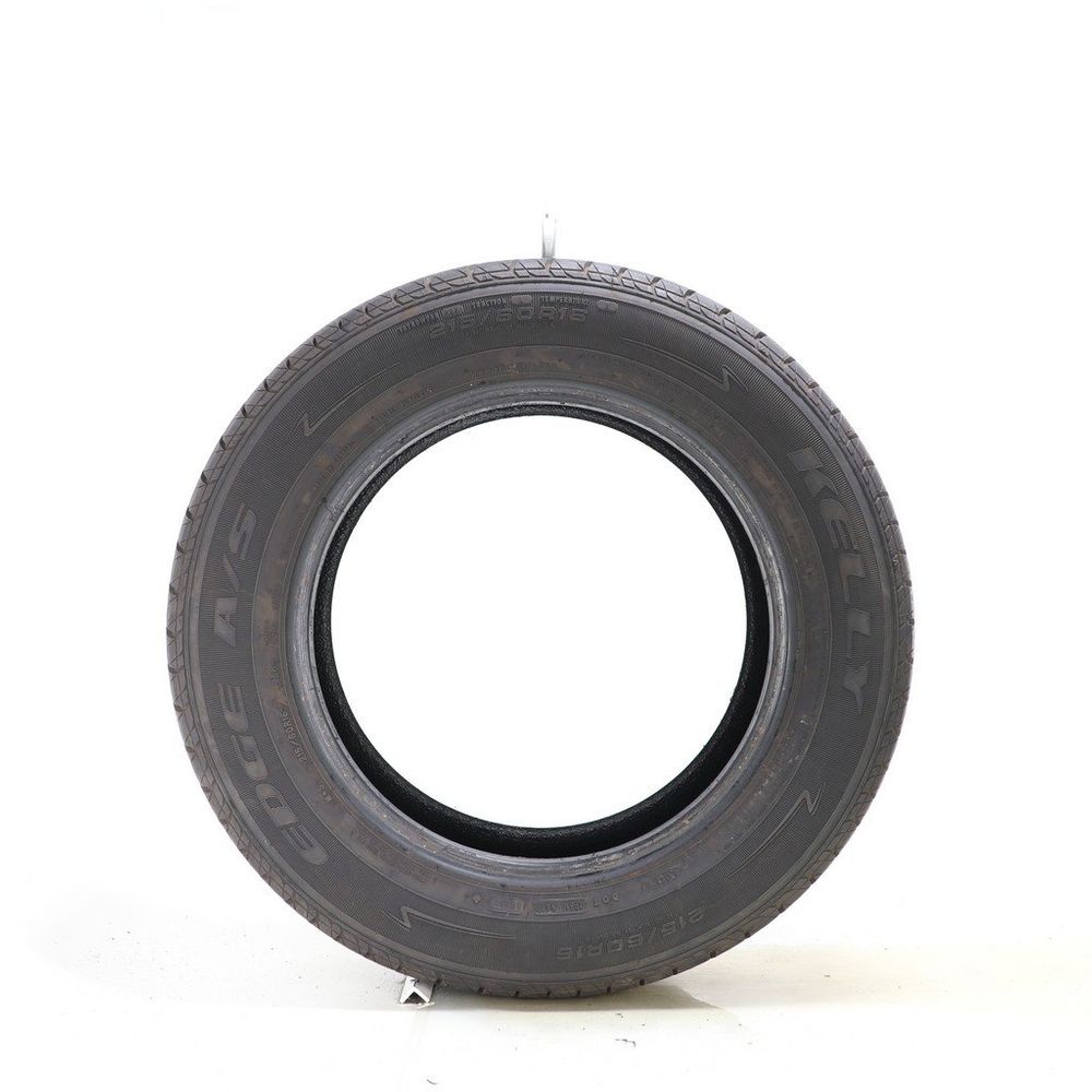 Set of (2) Used 215/60R16 Kelly Edge A/S 95H - 7.5-8/32 - Image 6