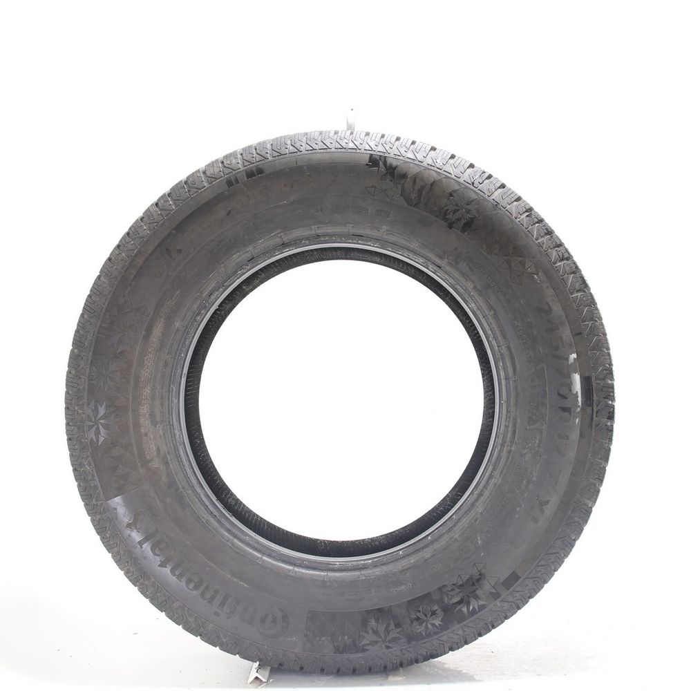 Set of (2) Used 245/70R17 Continental VikingContact 7 114T - 8-9/32 - Image 3