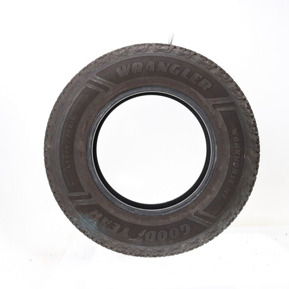 Set of (4) Used LT 225/75R16 Goodyear Wrangler Workhorse HT 115/112R E - 10.5-11.5/32 - Image 6