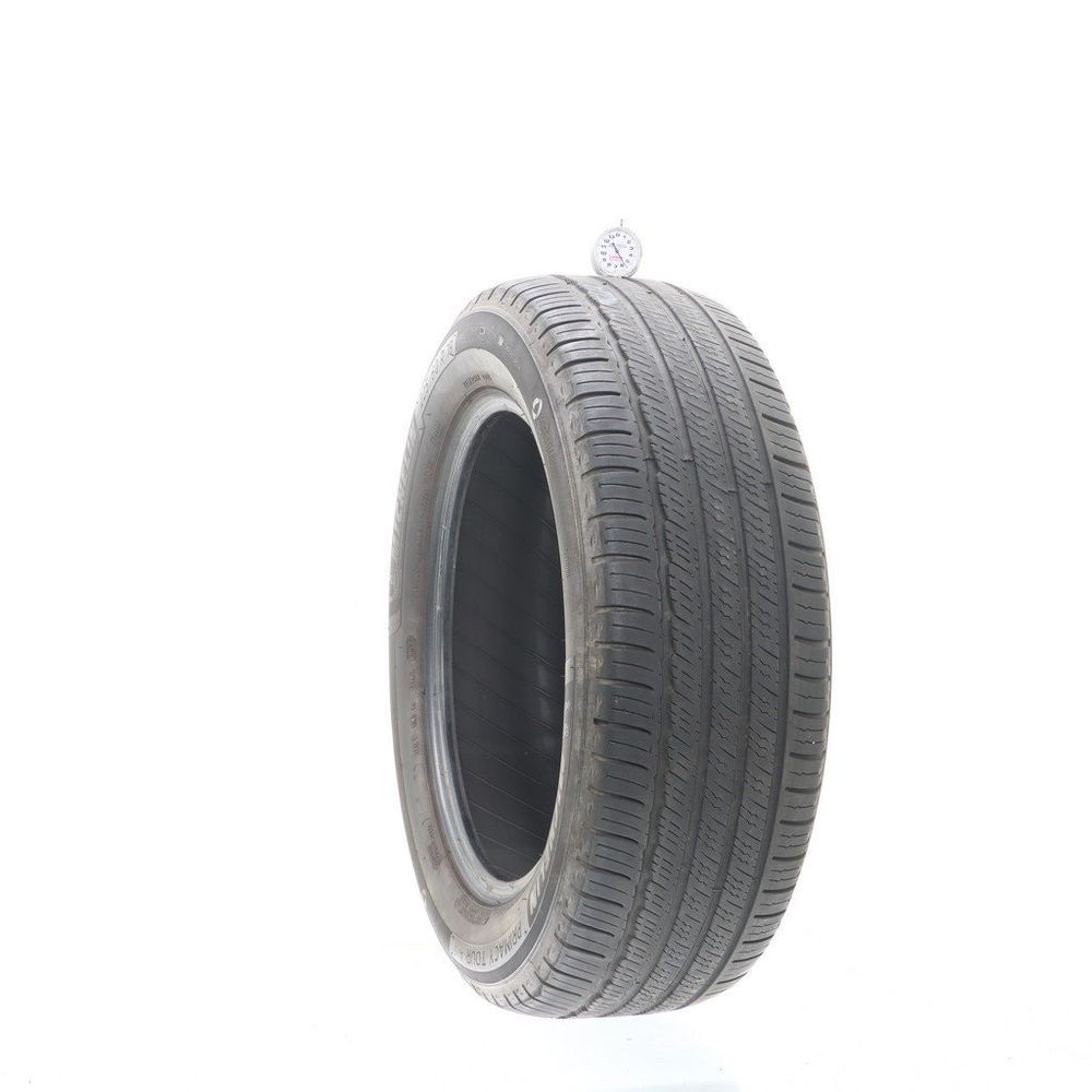 Set of (2) Used 225/60R18 Michelin Primacy Tour A/S 100V - 5.5-7/32 - Image 1
