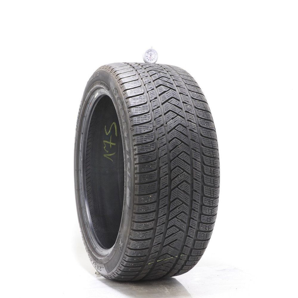 Used 285/40R20 Pirelli Scorpion Winter AR 104W - 6.5/32 - Image 1