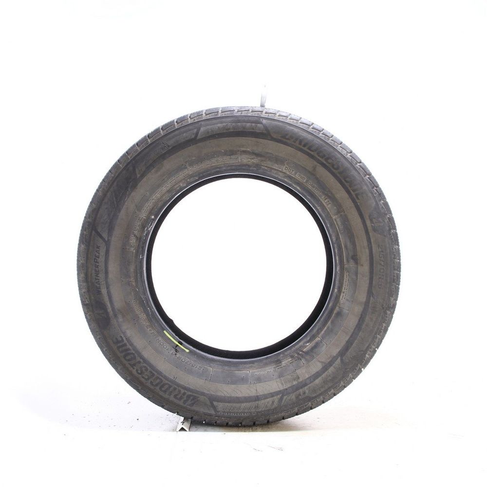 Set of (2) Used 215/70R16 Bridgestone WeatherPeak 100H - 7-8/32 - Image 3