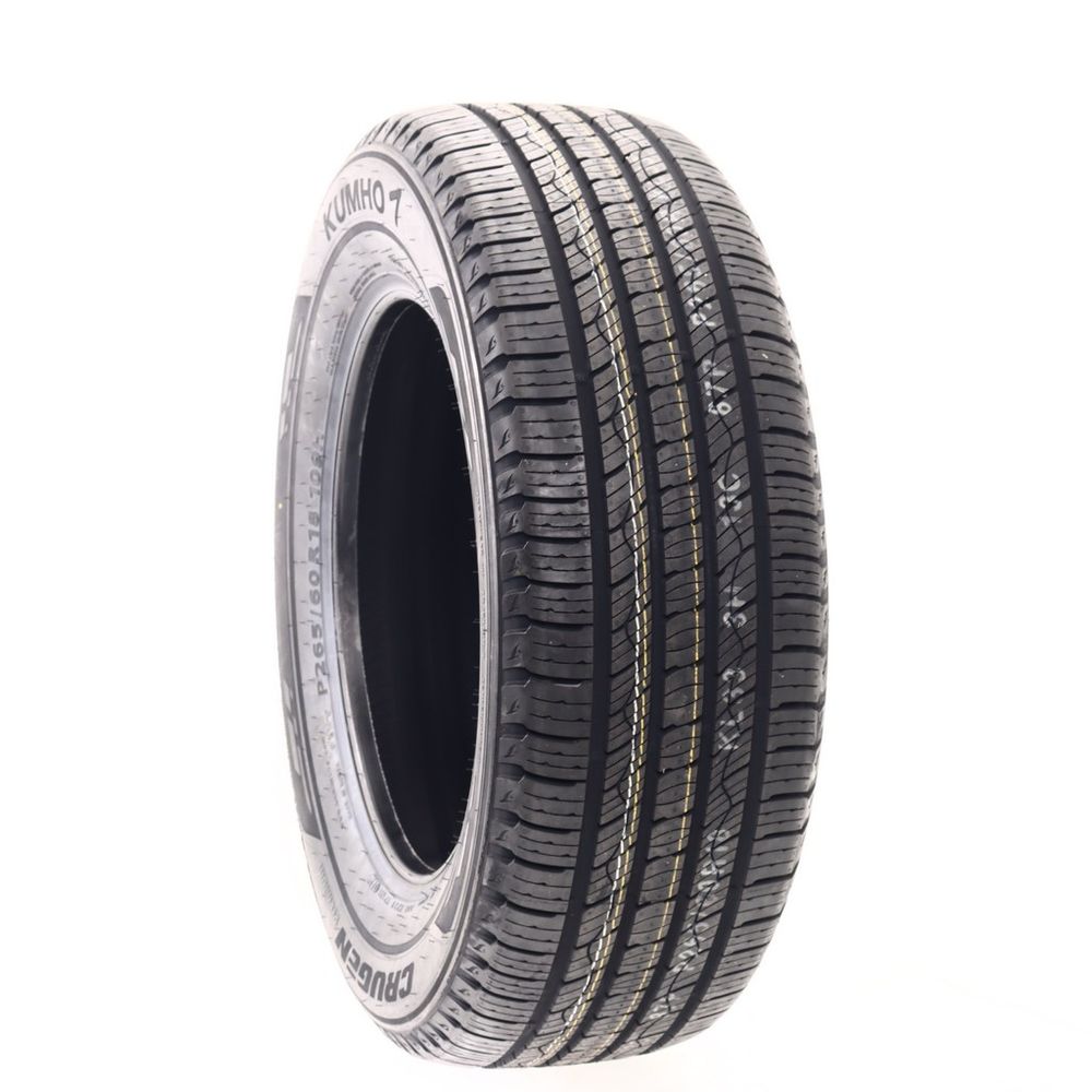 Set of (2) New 265/60R18 Kumho Crugen Premium 109H - Image 1