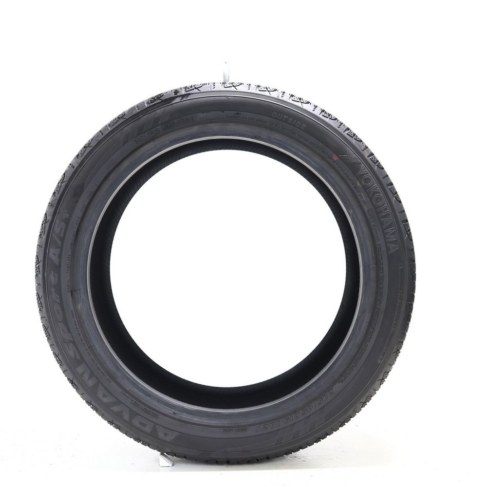 Set of (2) Used 245/45R19 Yokohama Advan Sport A/S Plus 102Y - 8.5/32 - Image 3