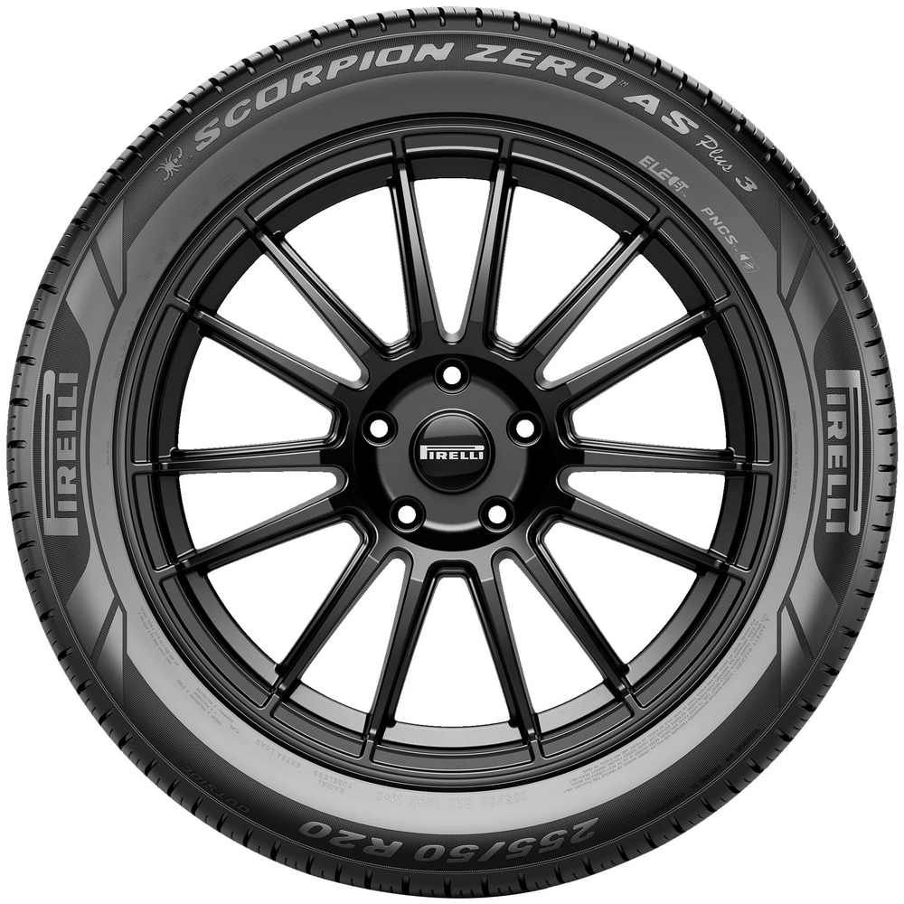 Set of (4) New P 255/55R19 Pirelli Scorpion Zero All Season Plus 3 111H - Image 2