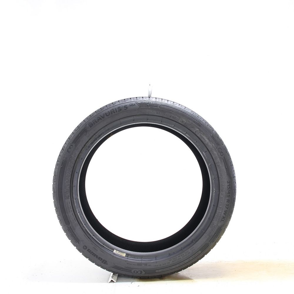 Set of (2) Used 215/45R17 Barum Bravuris 5 HM 91W - 7-8.5/32 - Image 3