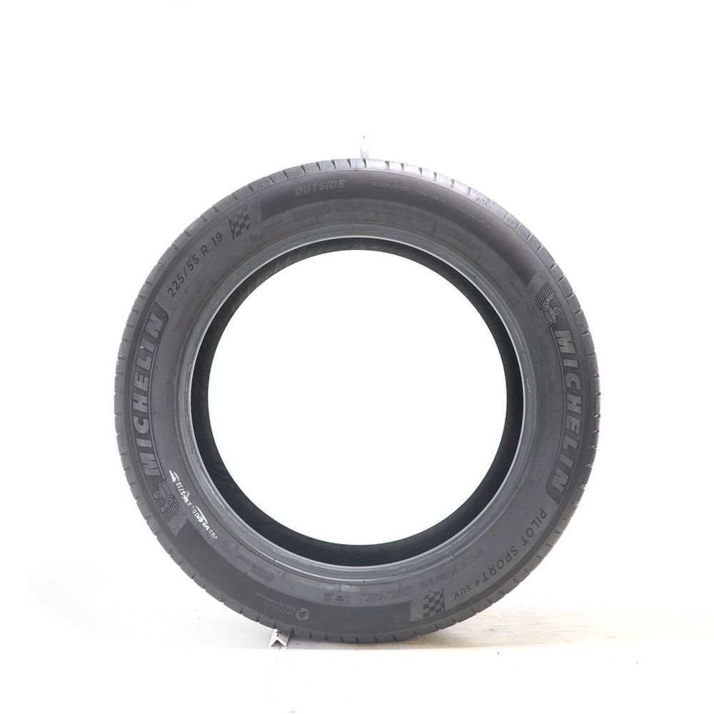Set of (2) Used 225/55R19 Michelin Pilot Sport 4 SUV 99V - 5.5-6/32 - Image 3
