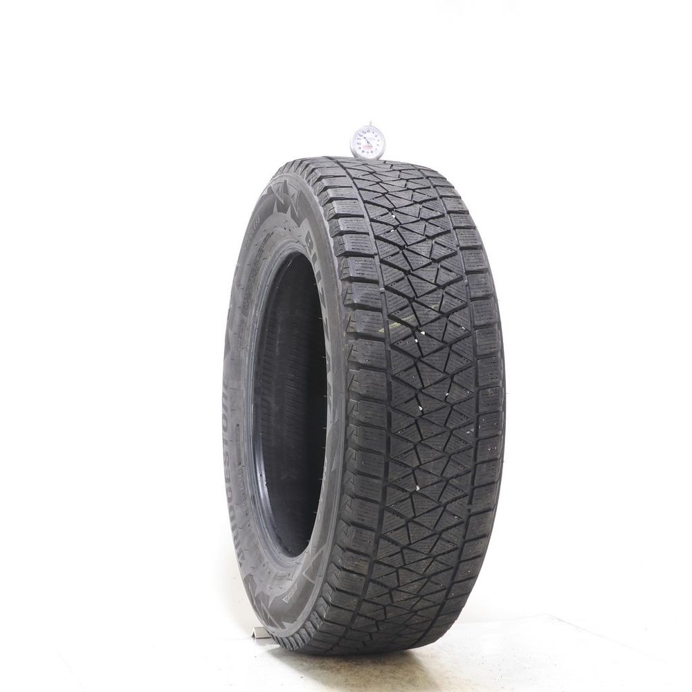 Set of (2) Used 225/65R17 Bridgestone Blizzak DM-V2 102S - 5-6/32 - Image 1