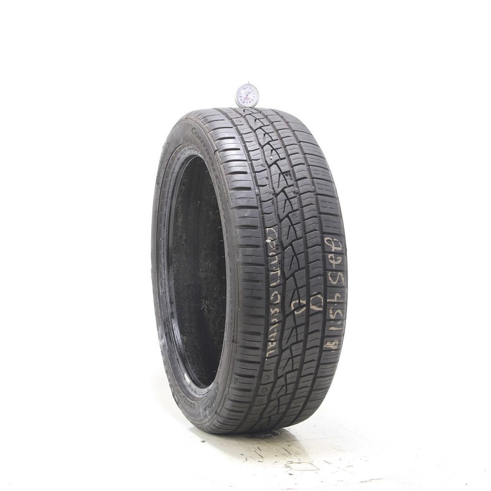 Set of (2) Used 225/45ZR19 Continental ControlContact Sport SRS Plus 92Y - 7.5-8/32 - Image 4