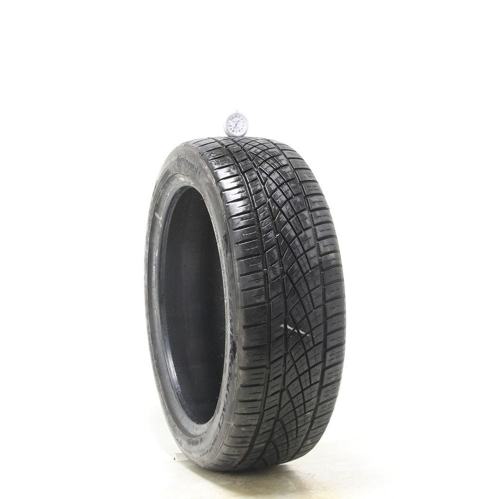 Set of (2) Used 225/45ZR19 Continental ExtremeContact DWS06 Plus 92W - 8-9.5/32 - Image 1