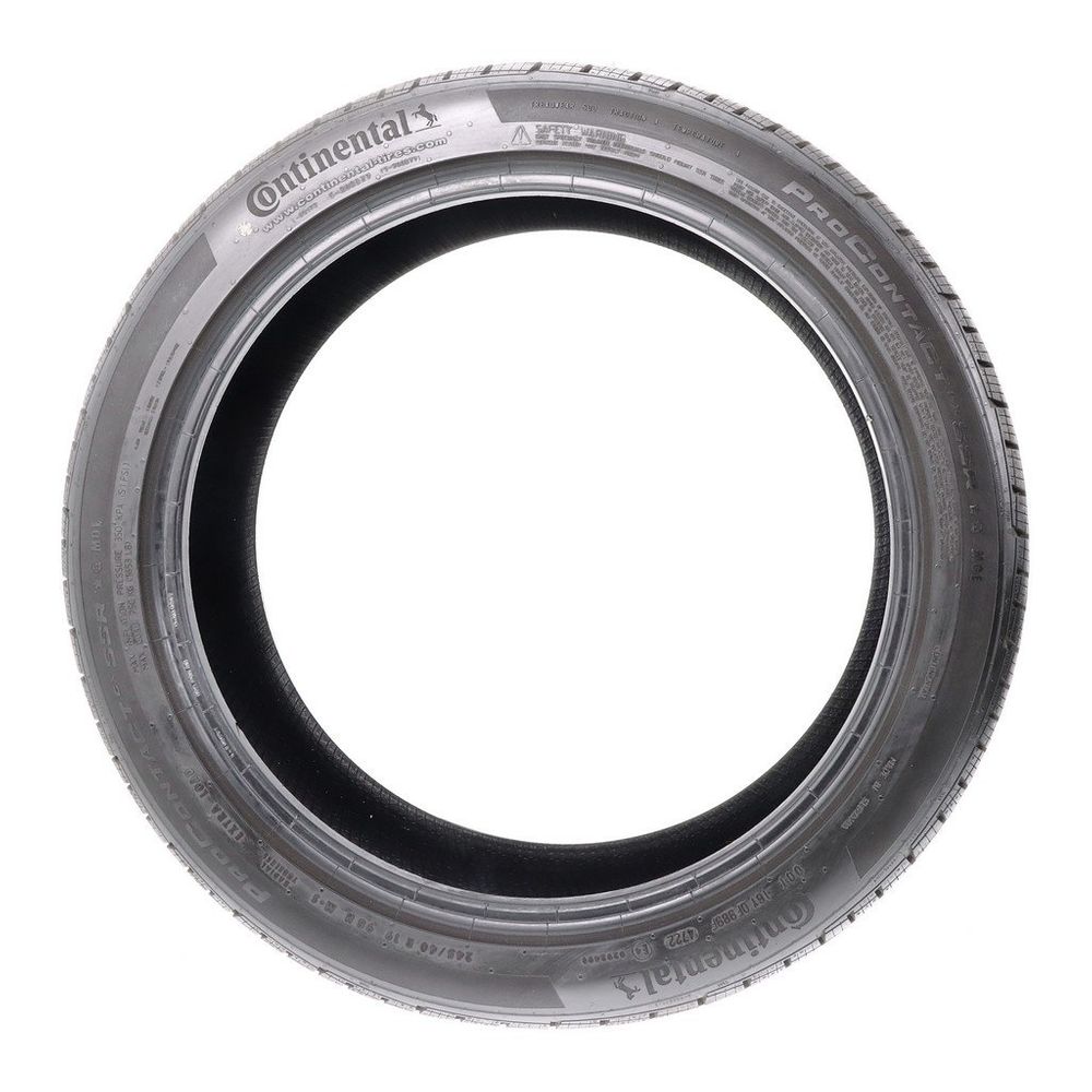 Set of (4) Used 245/40R19 Continental ProContact GX SSR MOE 98H - 7-8.5/32 - Image 6