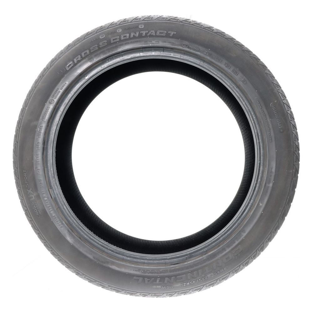 Set of (2) Used 275/45R21 Continental CrossContact LX Sport ContiSilent 110W - 8.5/32 - Image 3
