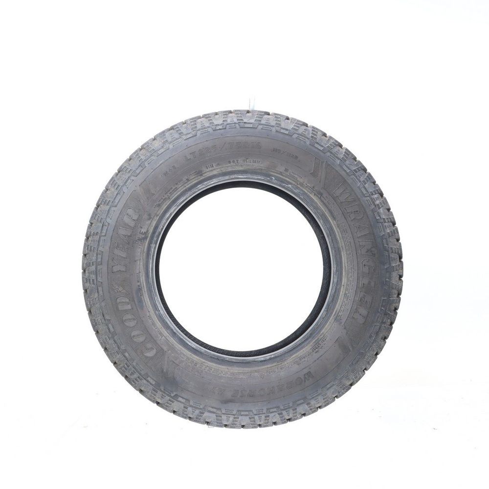 Set of (4) Used LT 225/75R16 Goodyear Wrangler Workhorse AT 115/112R E - 10.5-11/32 - Image 3