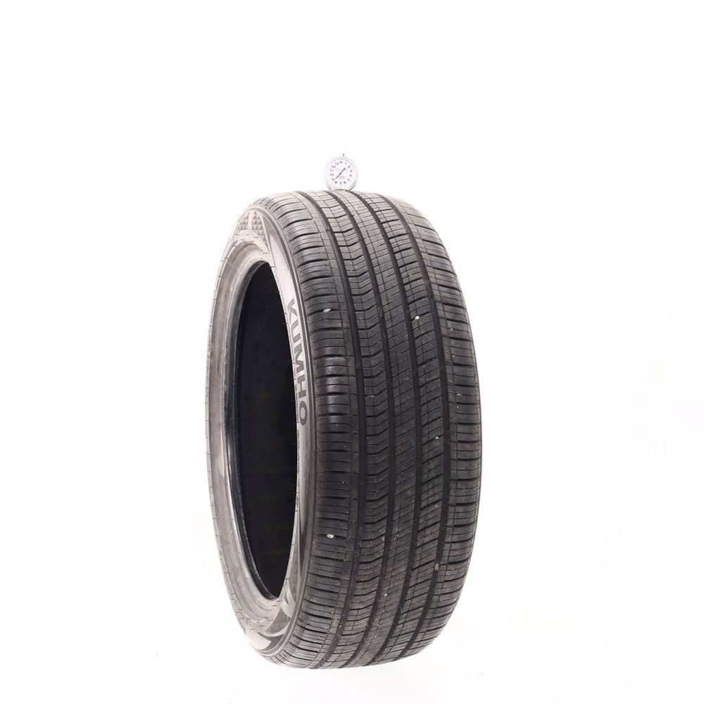 Set of (2) Used 235/45R19 Kumho Majesty 9 Solus TA91 K-Silent 99V - 8.5-9/32 - Image 1