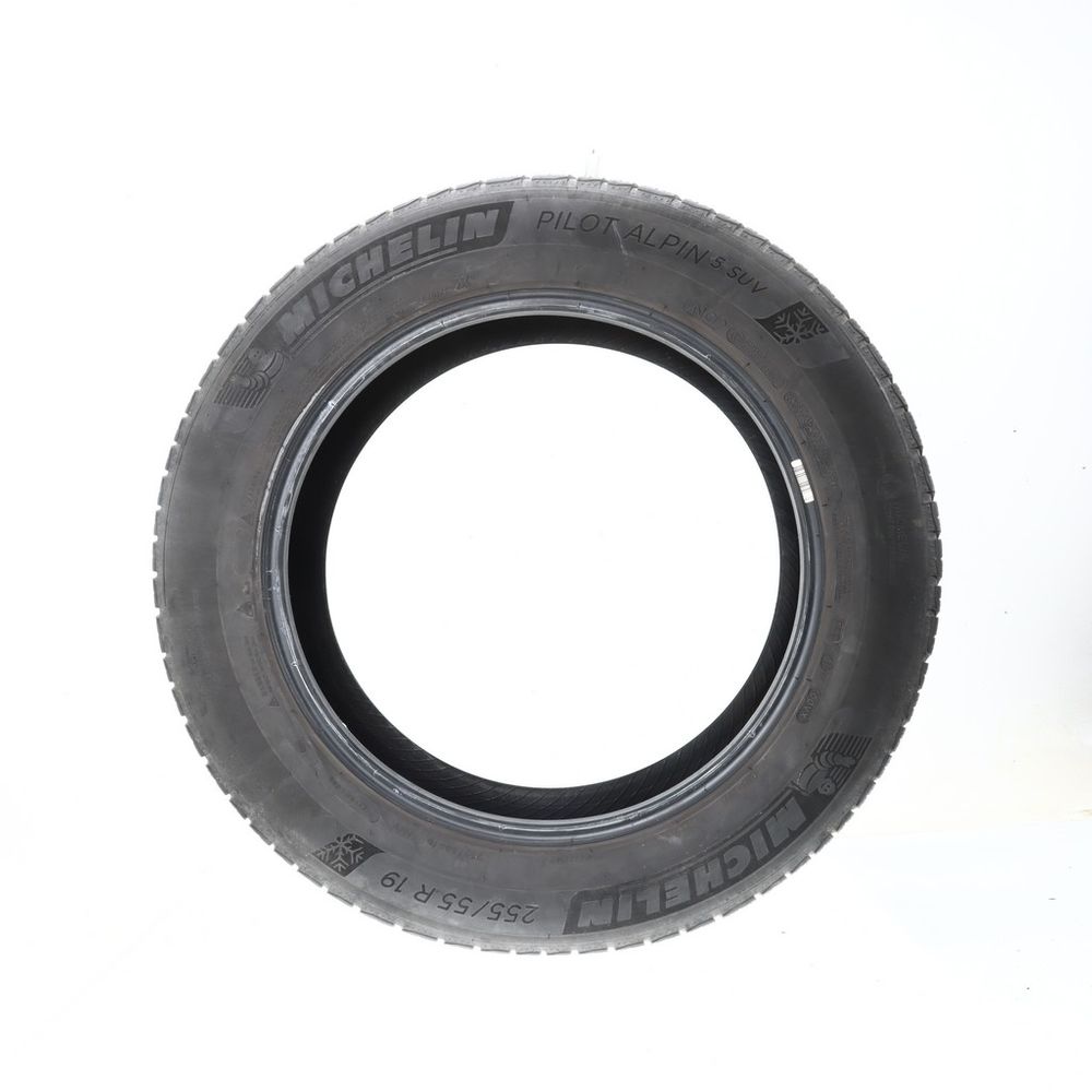 Used 255/55R19 Michelin Pilot Alpin 5 SUV NO 111V - 6/32 - Image 3