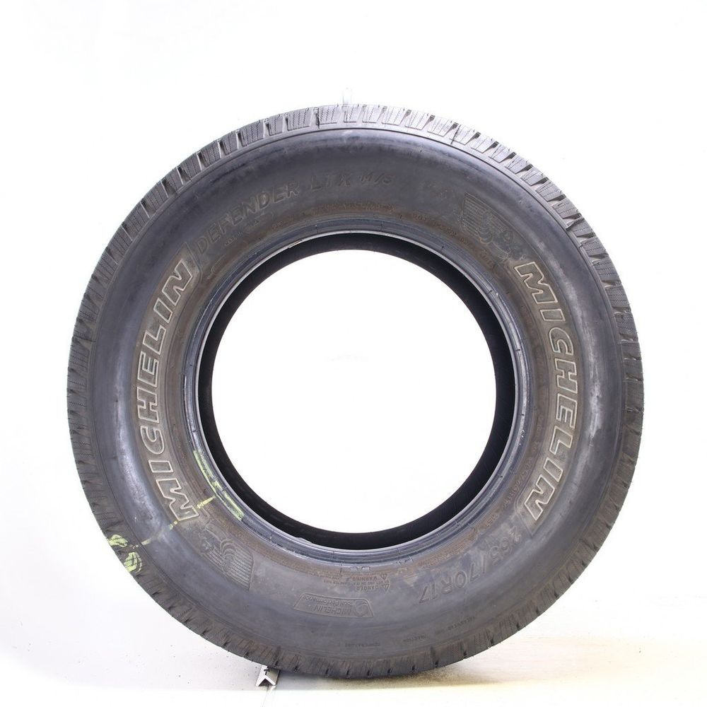 Set of (2) Used 265/70R17 Michelin Defender LTX M/S 115T - 11/32 - Image 3