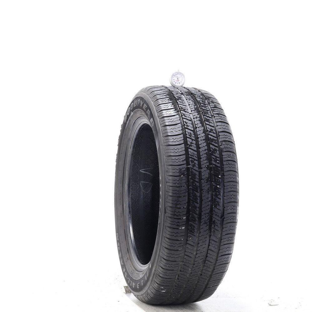 Set of (2) Used 235/55R18 Goodyear Viva 3 All Season 100H - 6-6.5/32 - Image 1