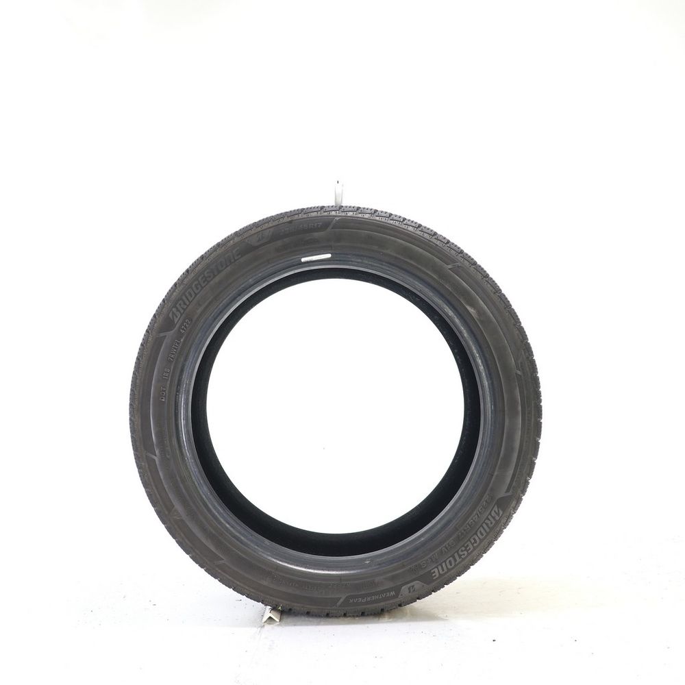 Used 225/45R17 Bridgestone WeatherPeak 91V - 7.5/32 - Image 3