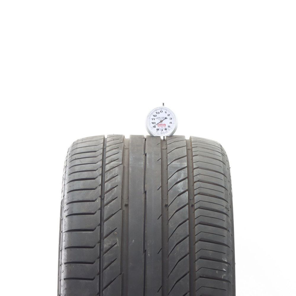 Set of (4) Used 255/35R19 Continental ContiSportContact 5 SSR MOE 96Y - 7.5-9/32 - Image 11