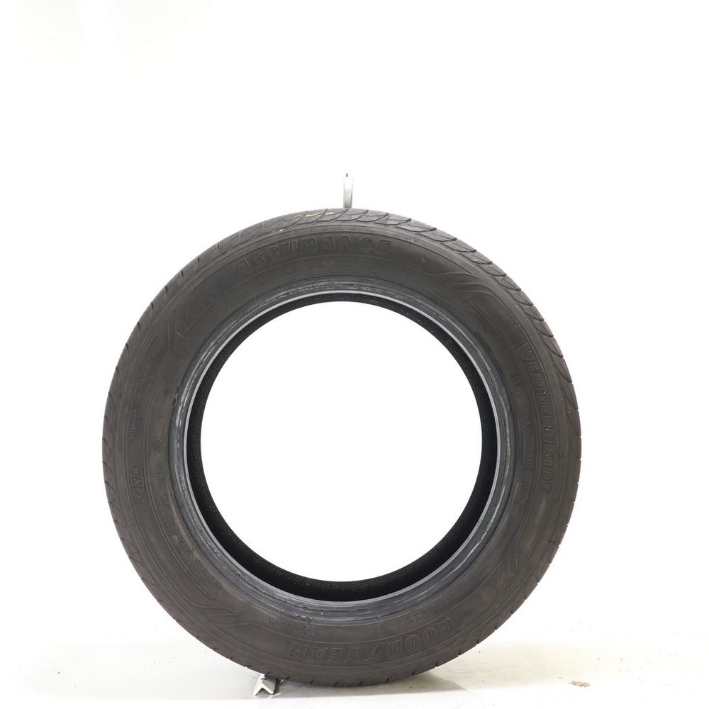 Set of (2) Used 205/55R16 Goodyear Assurance WeatherReady 91H - 6.5/32 - Image 3