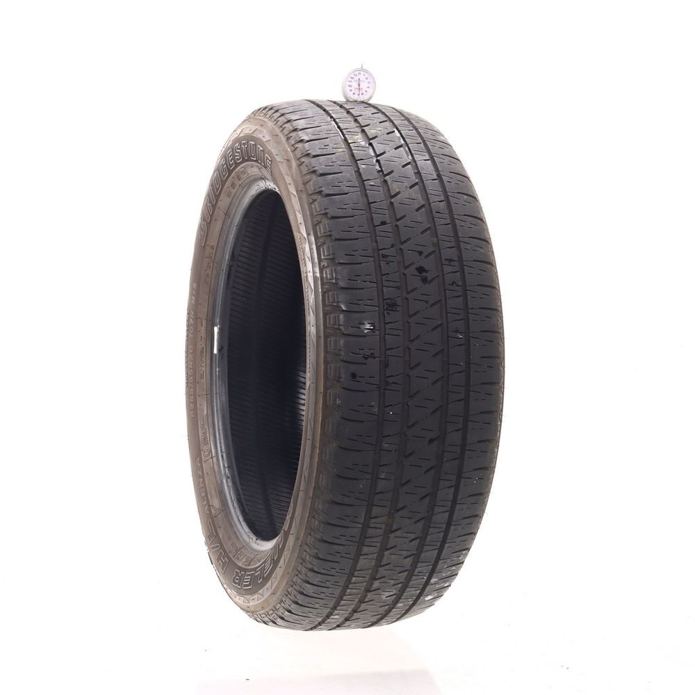 Set of (2) Used 255/55R20 Bridgestone Dueler H/L Alenza 107H - 6.5/32 - Image 1