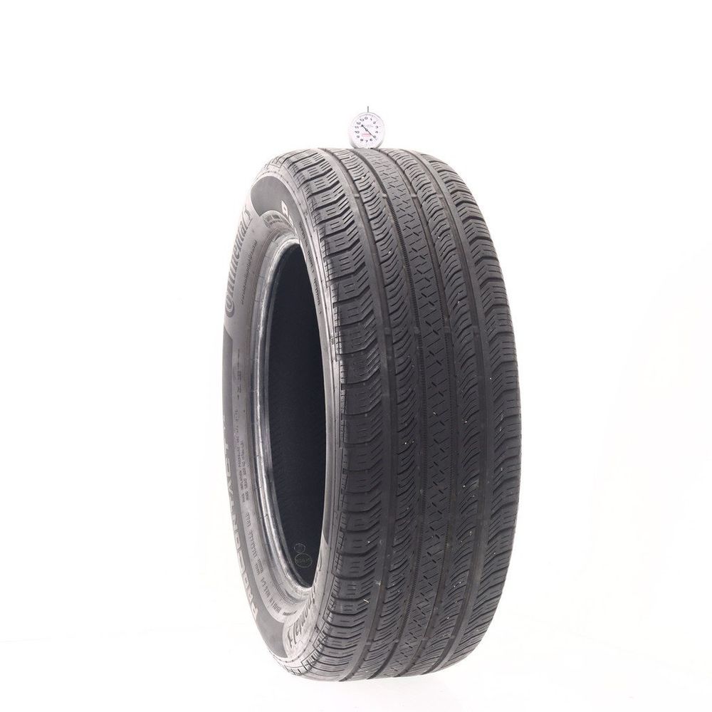 Set of (4) Used 235/55R18 Continental ProContact TX AO 100H - 5/32 - Image 1